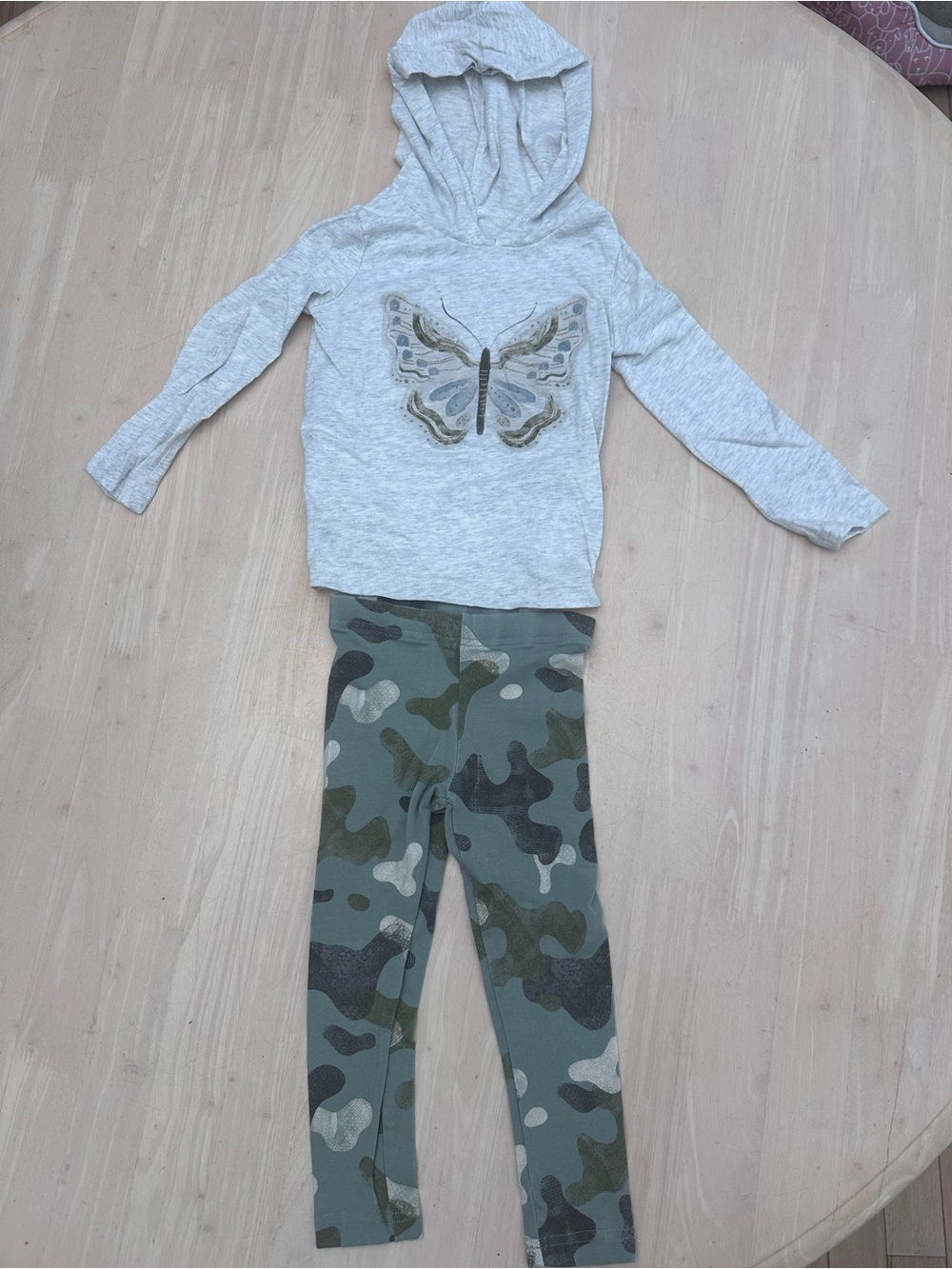 Carter’s Butterfly & Camo 2-Piece Outfit